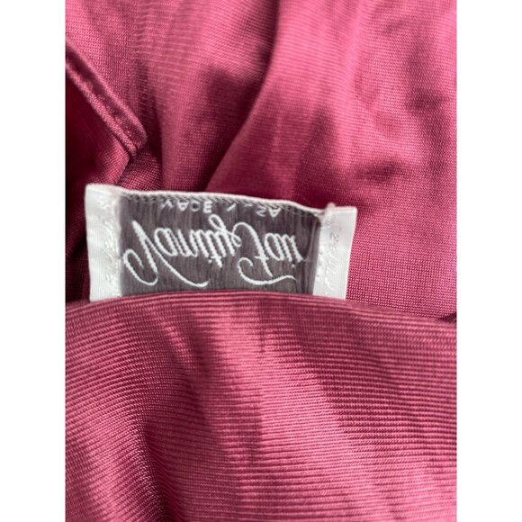 Vanity Fair Womens Pink Satin Nightgown Size L Nylon Vintage - Picture 7 of 7